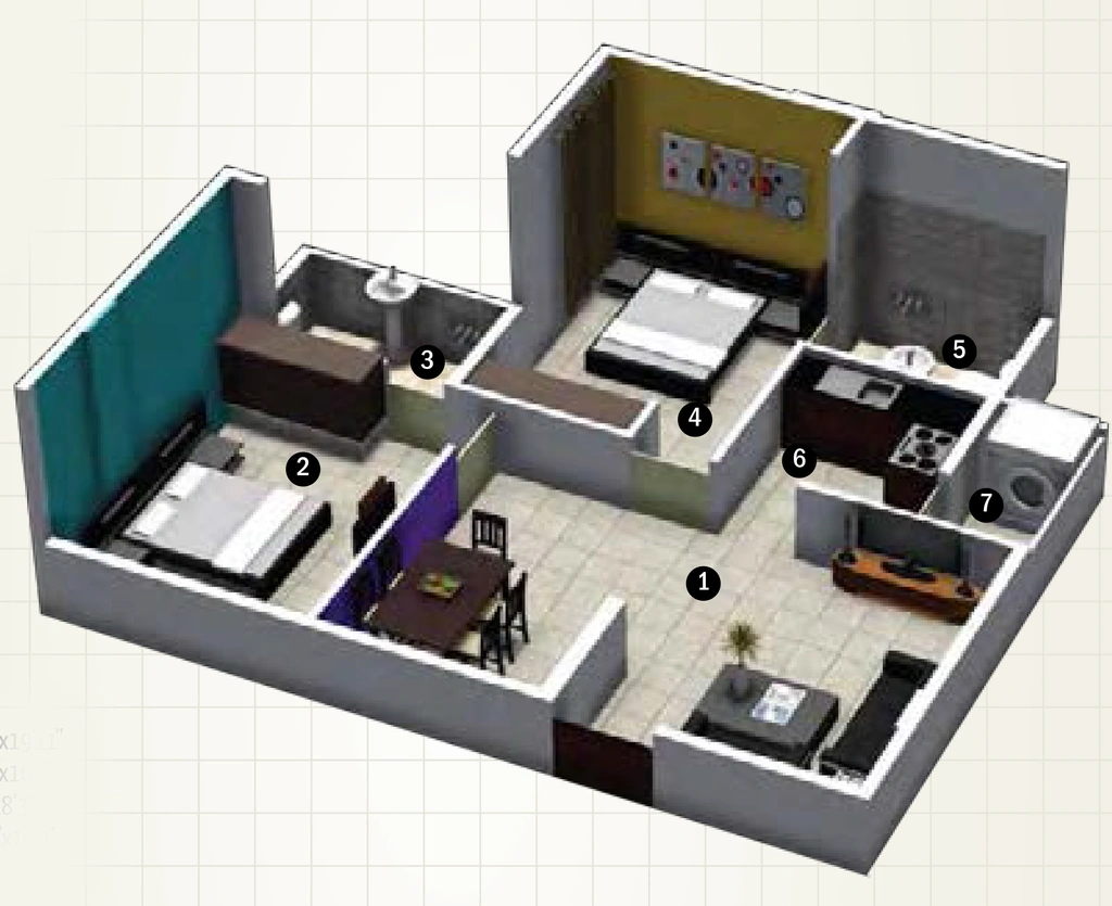 2 BHK Flat in MJ Lifestyle Avershine in Rayasandra, Bangalore - Image 920983