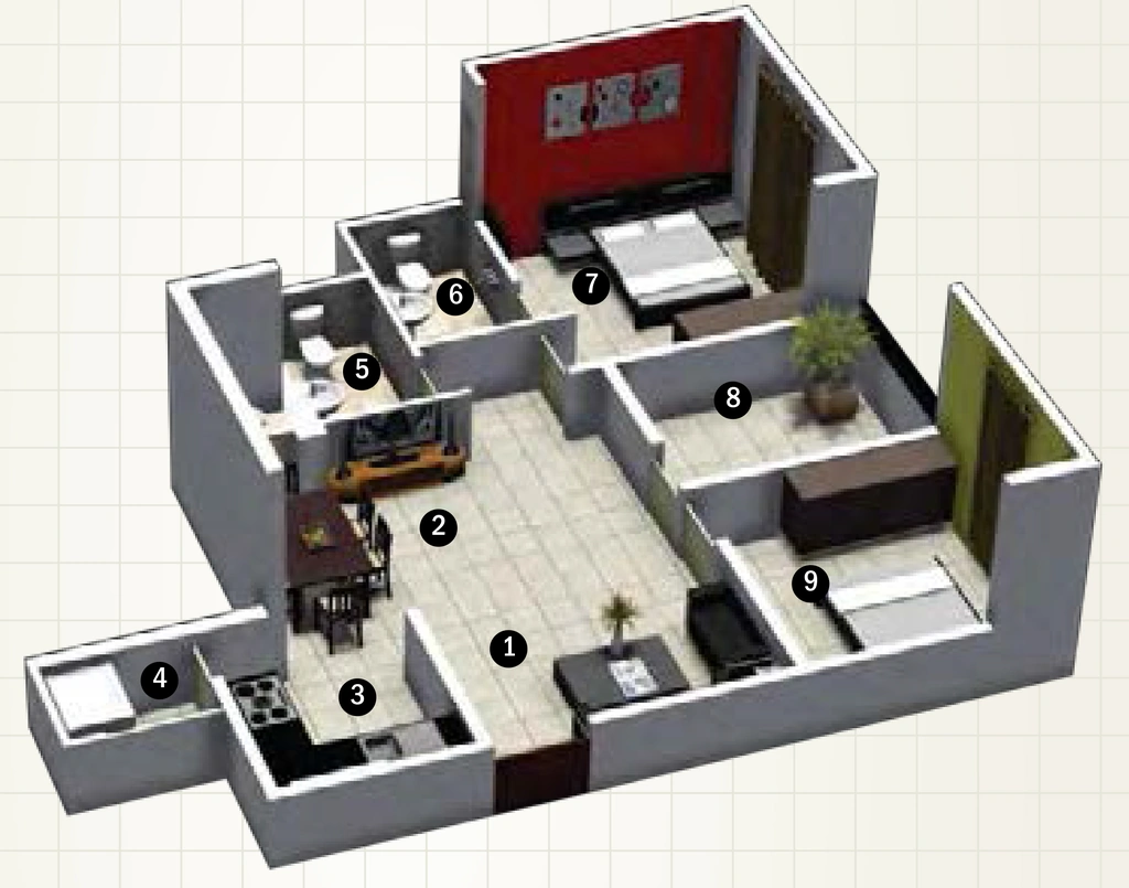 2 BHK Flat in MJ Lifestyle Avershine in Rayasandra, Bangalore - Image 920984