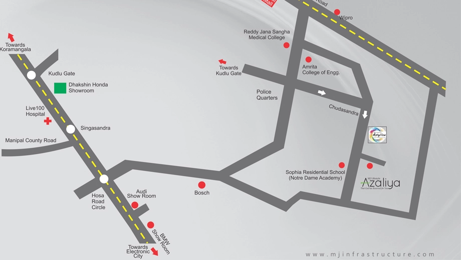 Location of MJ Lifestyle Azaliya - Image 409711