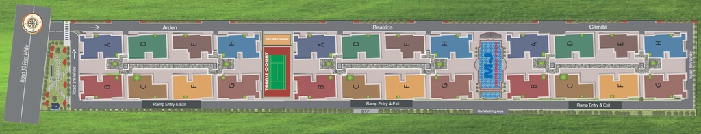 Master Plan of MJ Lifestyle Azaliya in Choodasandra, Bangalore - Image 409710
