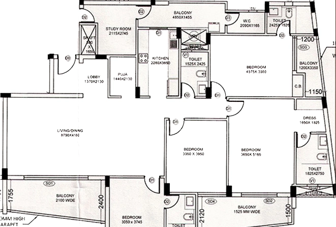 4 BHK Flat in Saha Opulence in Sector 150, Noida - Image 921003