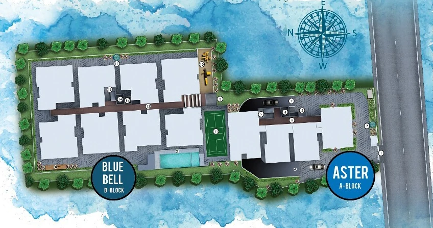 Master Plan of AMP Absolute in Gattahalli, Bangalore - Image 409789