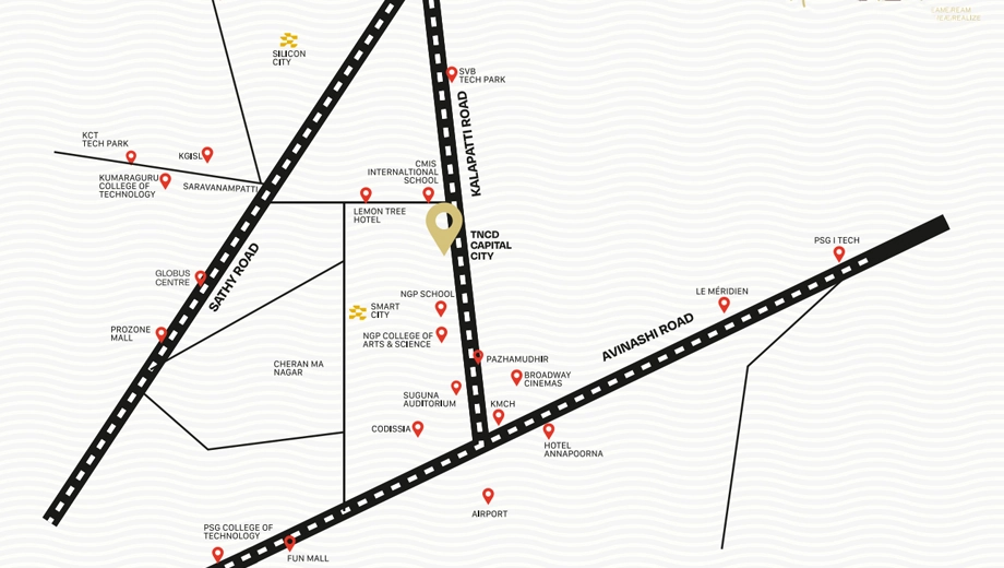 Location of TNCD Capital City - Image 409881