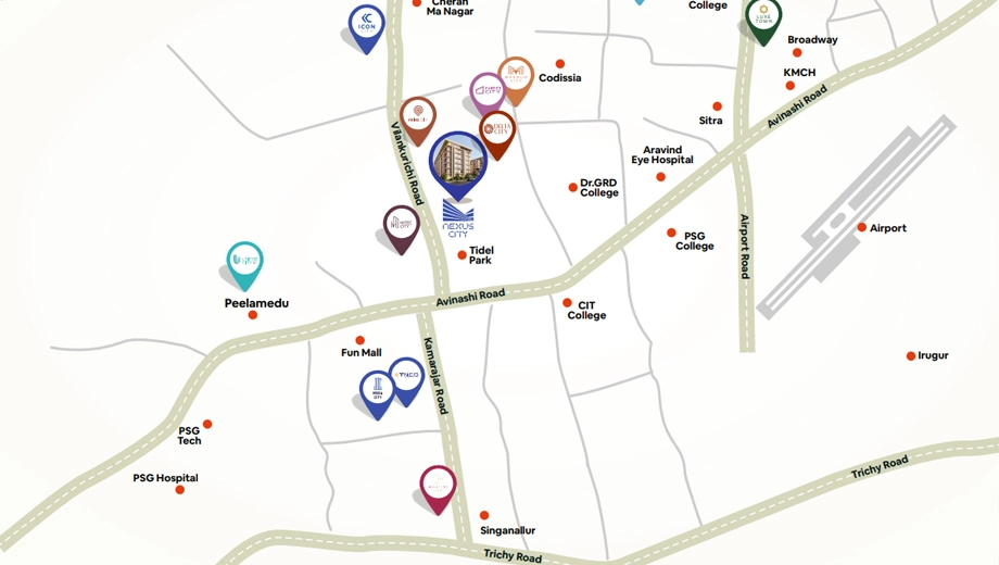 Location of TNCD Nexus City - Image 409947