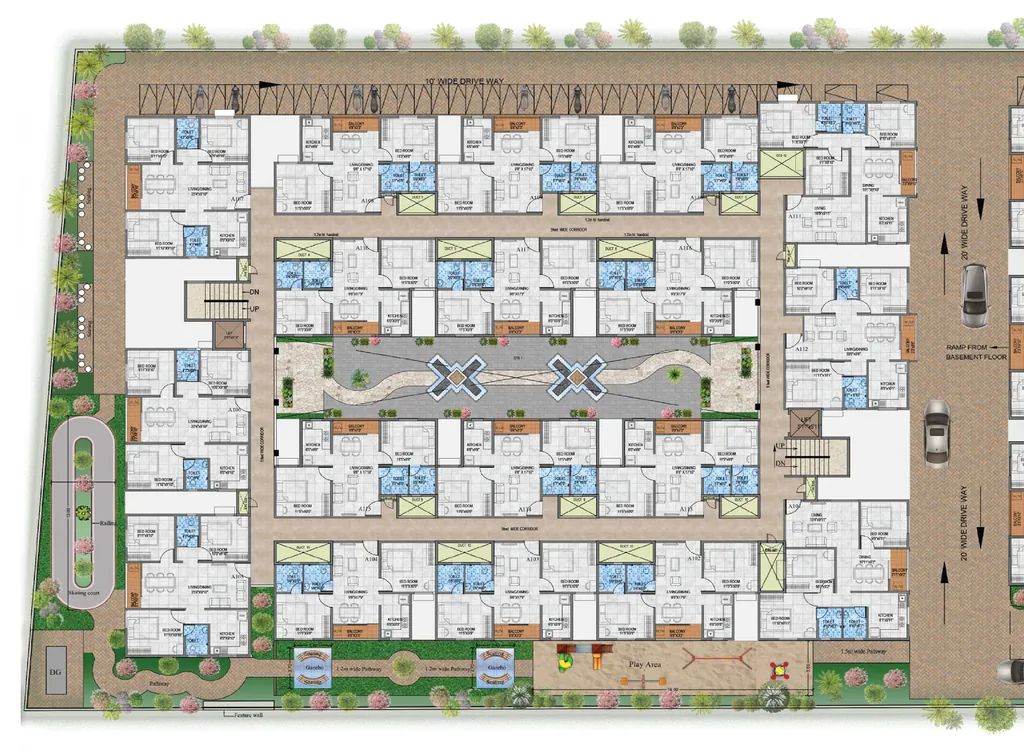 Master Plan of TNCD Magnum City in Vilankurichi, Coimbatore - Image 409957