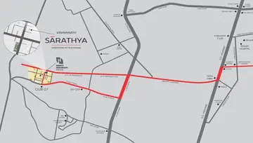 Location of Vishwanath Sarathya - Image 29072