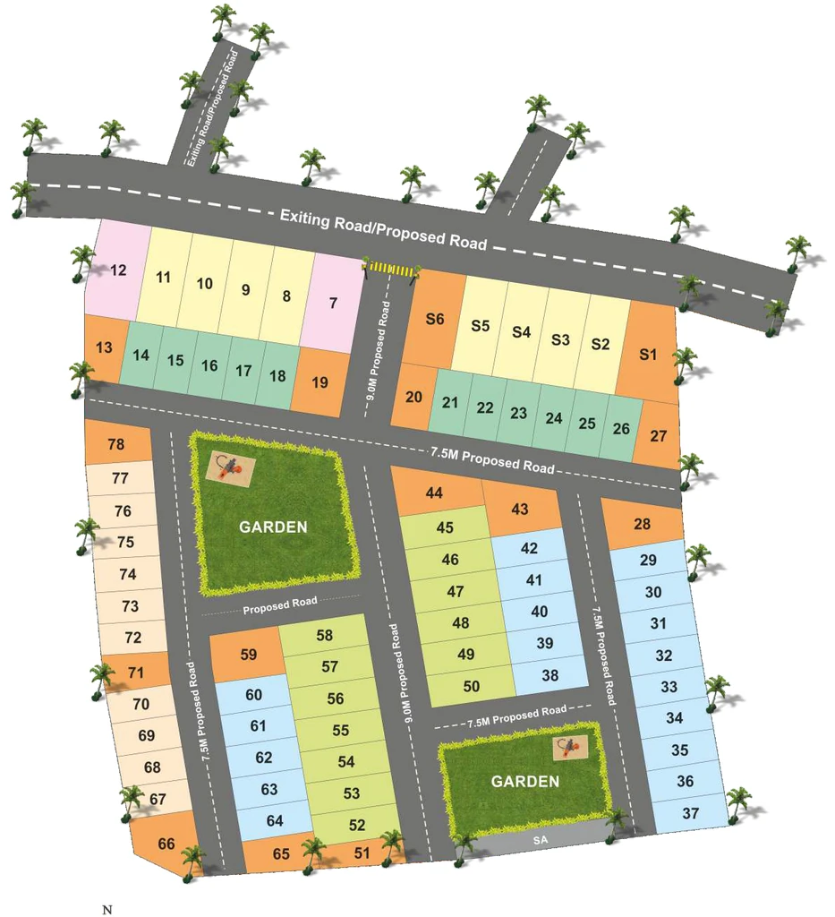 Master Plan of Dewansh Dev City in Lambakheda, Bhopal - Image 410263