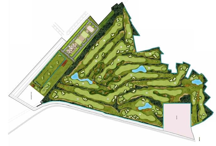 Master Plan of Delhiwood The Forest Farms in Sector 151, Noida - Image 410044