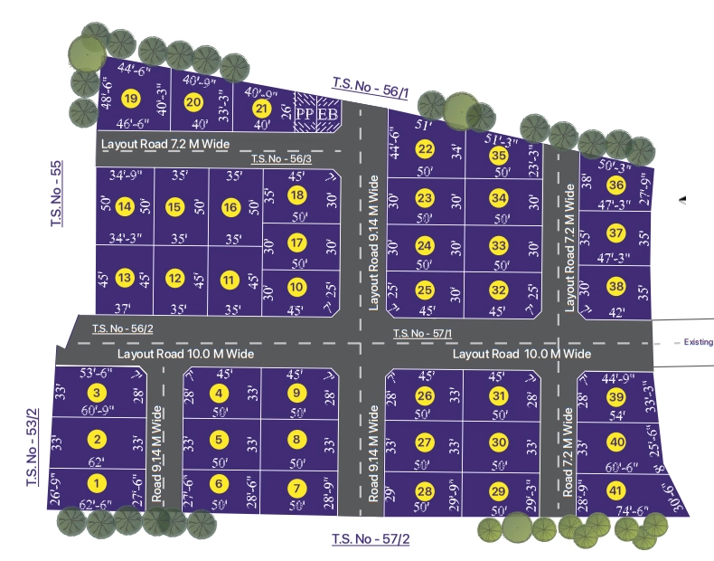 Master Plan of Anubhav Ranjanis Pride in Selvapuram, Coimbatore - Image 410048