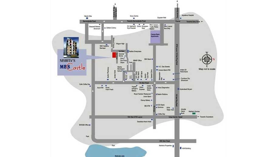 Location of Nishitas MBS Castle - Image 410067