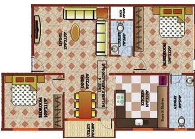 2 BHK Flat in Nishitas Sai Sathveek Residency in BTM Layout, Bangalore - Image 921128