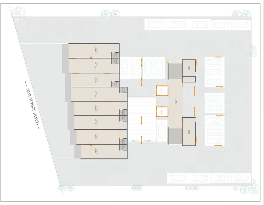 Master Plan of Commercial Daksh Levanta in Adgaon, Nashik - Image 410216