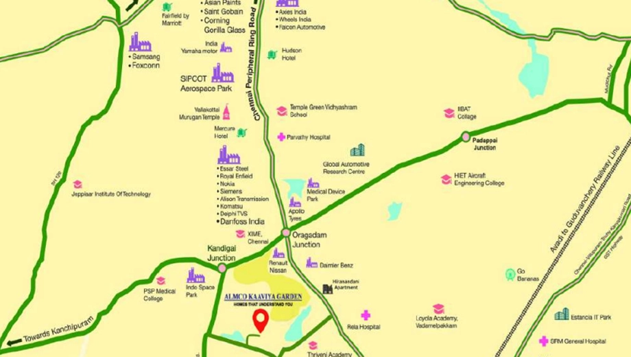 Location of Kaaviya Garden - Image 410243