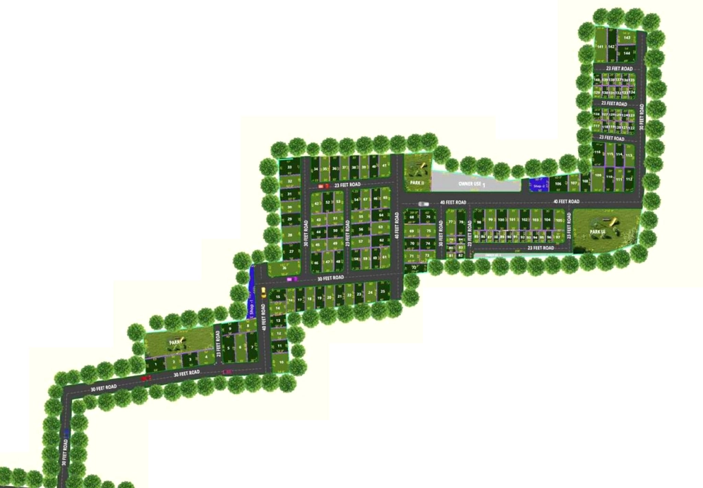 Master Plan of Kaaviya Garden in Tambaram, Chennai - Image 410246