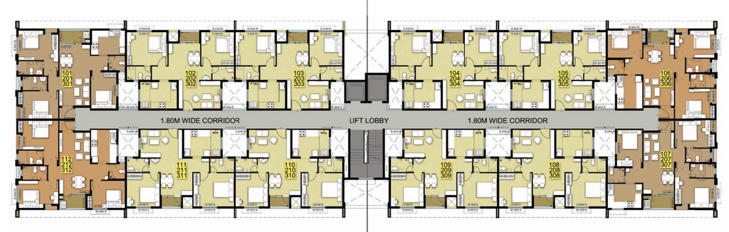Floor Plan of TVS Emerald Green Acres Phase 2 in Kolapakkam, Chennai - Image 410300