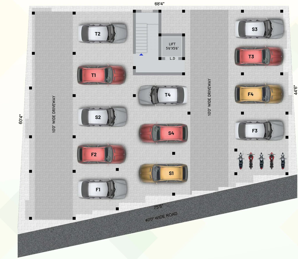 Master Plan of Mugesh Sai Shanmuga Flats in Kattupakkam, Chennai - Image 410435