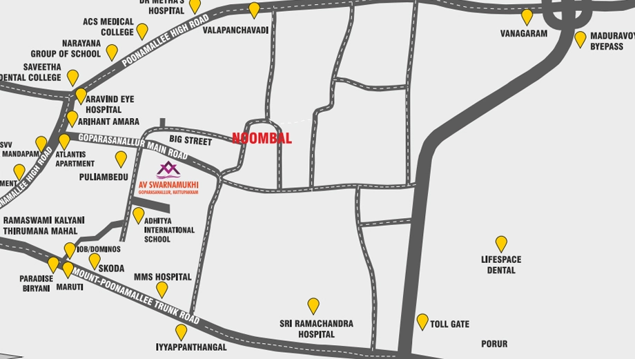 Location of AV Swarnamukhi - Image 410453