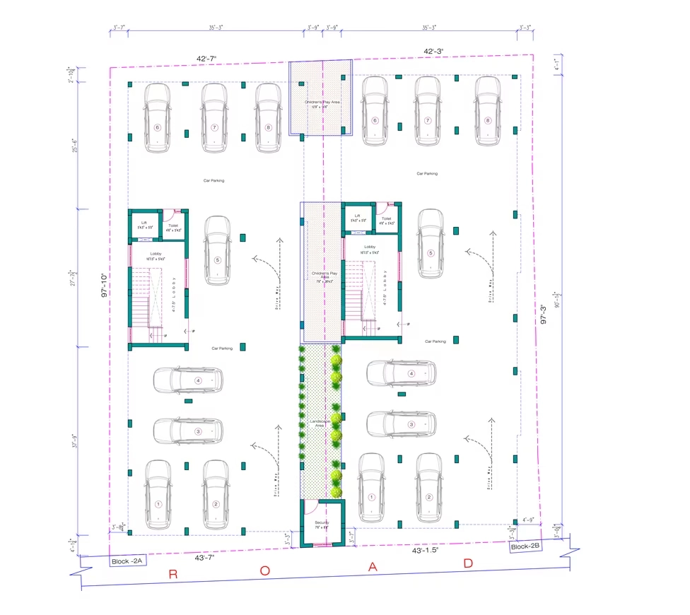 Master Plan of HP Sky Tower in Madambakkam, Chennai - Image 410467