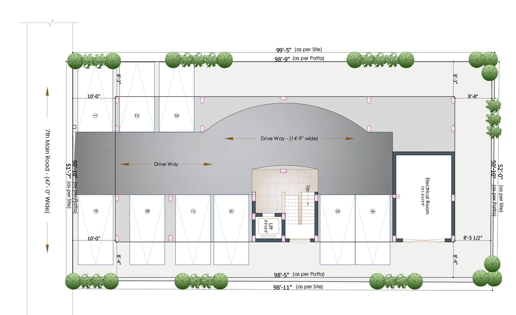 Master Plan of Pushkar Shree Soundarya in Anna Nagar, Chennai - Image 410485