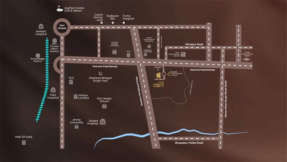 Location of Aurum Alumni Accord - Image 410508