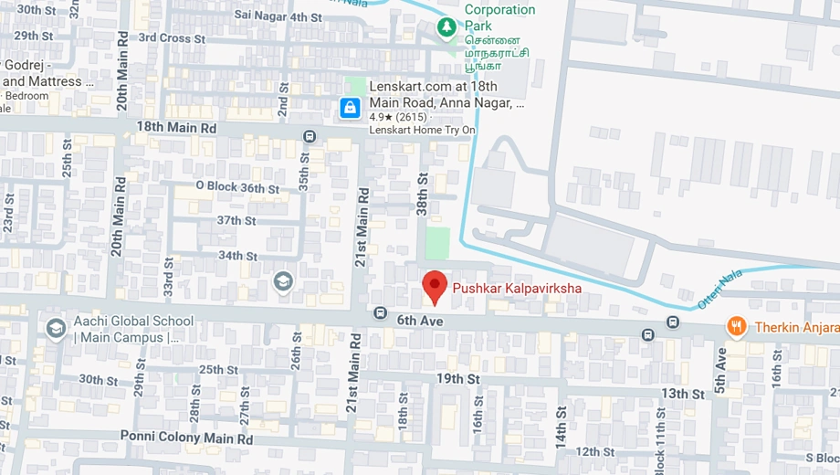 Location of Pushkar Kalpavriksha in Anna Nagar, Chennai - Image 410529