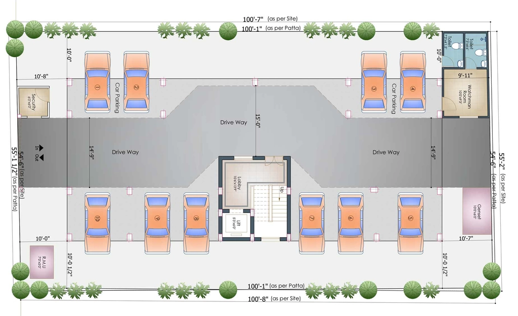 Master Plan of Pushkar Kalpavriksha in Anna Nagar, Chennai - Image 410530