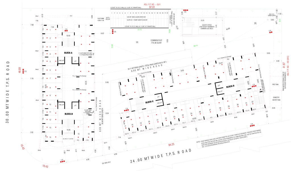 Master Plan of Commercial Akshat Adarsh Lotus in Narol, Ahmedabad - Image 410549