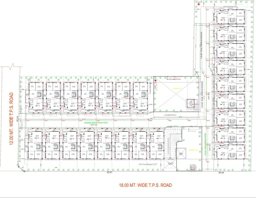 Master Plan of Anant Kingston Meadows in Ognaj, Ahmedabad - Image 410558