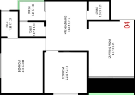 2 BHK Flat in Anant Sky in Odhav, Ahmedabad - Image 921412
