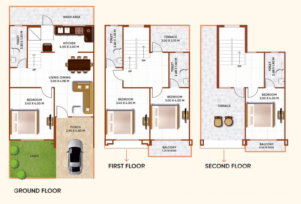 4 BHK House/Villa in Badri Siddhi Sanskriti Phase A 1 in Salaiya, Bhopal - Image 921420