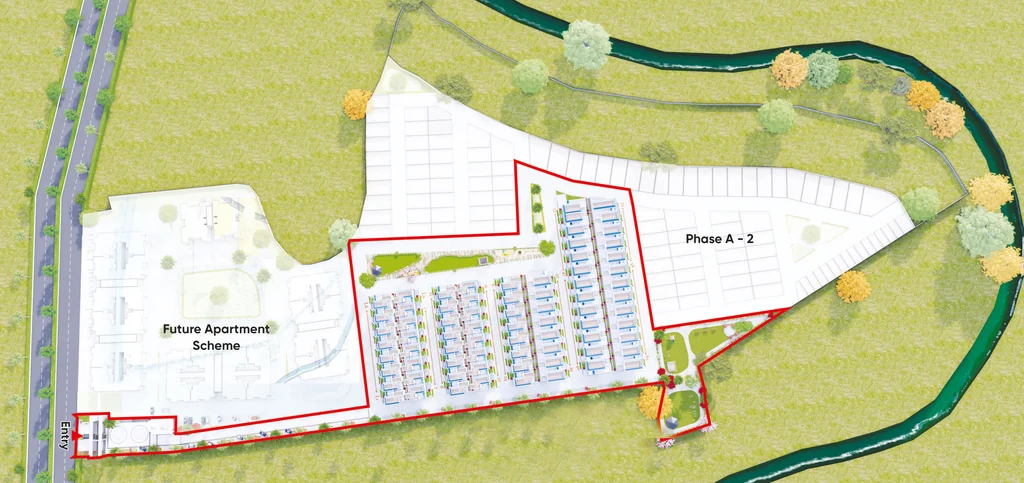 Master Plan of Badri Siddhi Sanskriti Phase A 1 in Salaiya, Bhopal - Image 410581