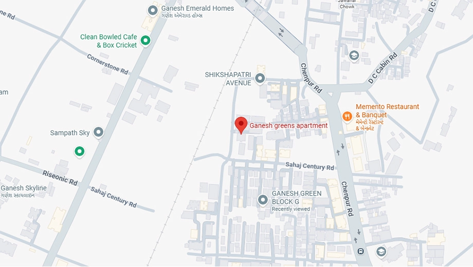 Location of Ganesh Greens - Image 410681