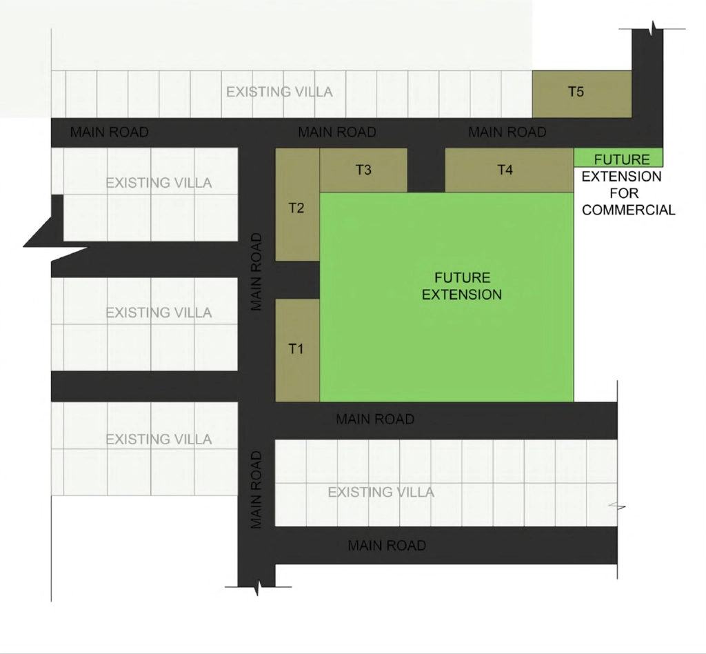 Master Plan of Essential Lotus Heights in Sector 16 B, Greater Noida - Image 410799