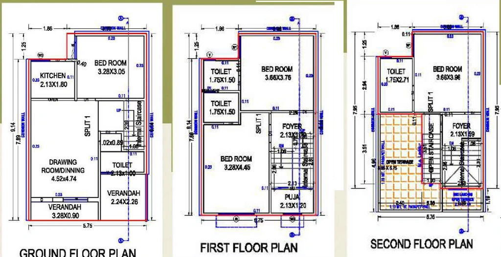 4 BHK House/Villa in Om Shree Shanti Niwas in Vatva, Ahmedabad - Image 921499