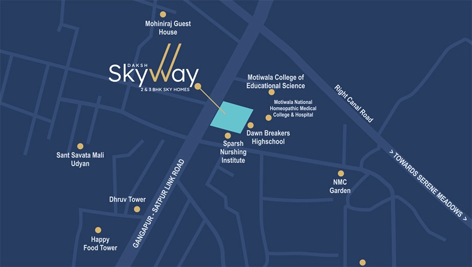 Location of Commercial Daksh Skyway - Image 410873