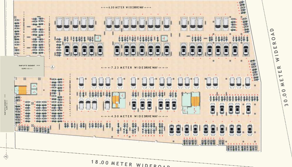 Master Plan of Commercial Krrish Vraj Landmark 1A in Panchavati, Nashik - Image 410954