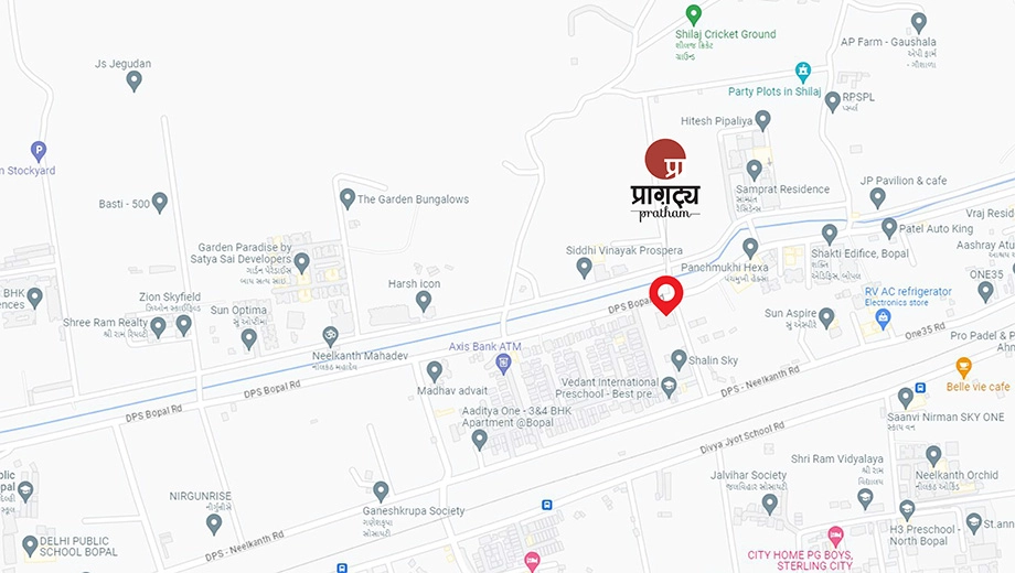 Location of Commercial Ravi Pragatya Pratham in South Bopal, Ahmedabad - Image 410968