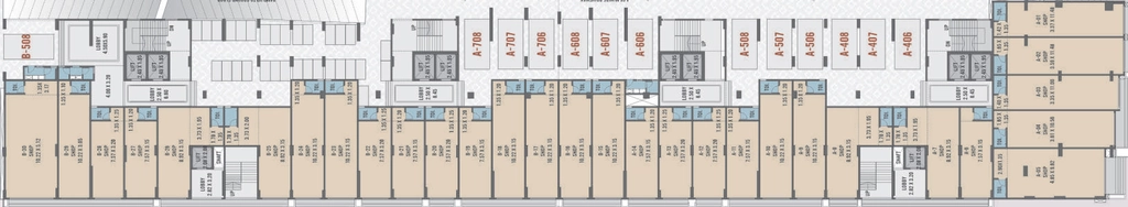 Floor Plan of Commercial Vraj Metropolis in Panchavati, Nashik - Image 410982
