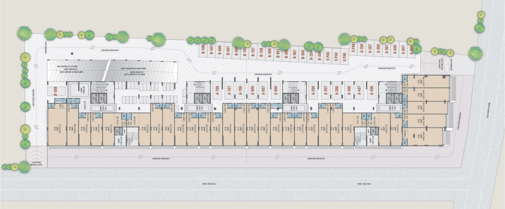 Master Plan of Commercial Vraj Metropolis in Panchavati, Nashik - Image 410983