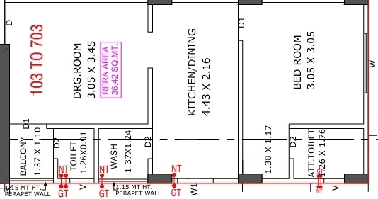 1 BHK Flat in Riya Kesar Avenue in Vatva, Ahmedabad - Image 921575