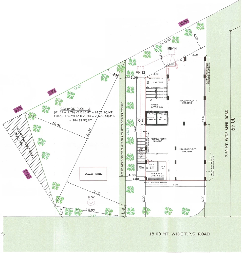Master Plan of Riya Kesar Avenue in Vatva, Ahmedabad - Image 410974