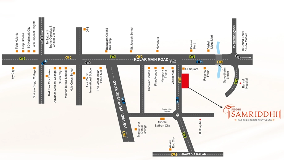 Location of Siddhi Samriddhi - Image 411045