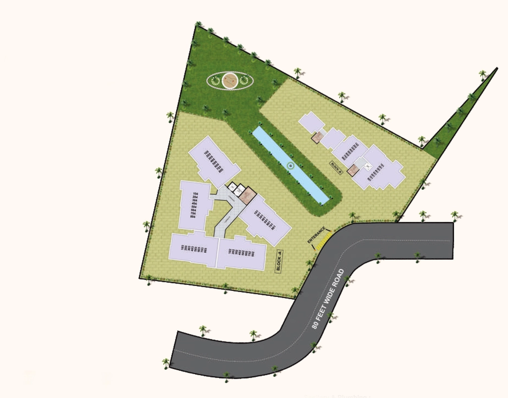 Master Plan of Siddhi Samriddhi in Kolar Road, Bhopal - Image 411046
