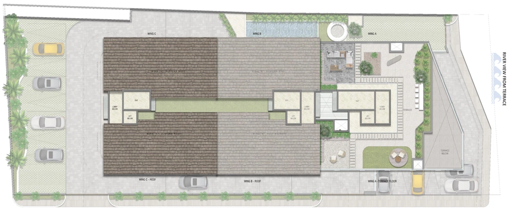 Master Plan of Delvin JD Pearl in Colvale, Goa - Image 411001