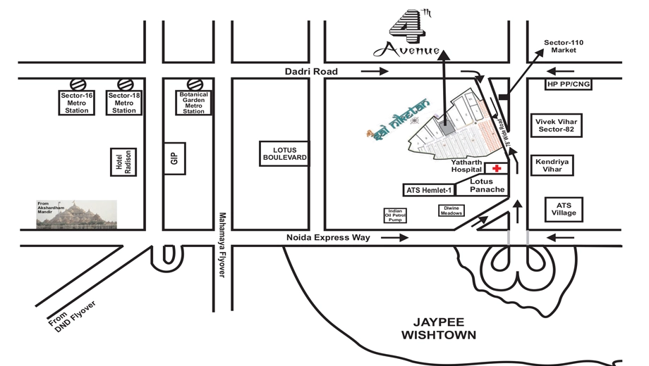 Location of Realtyvision 4th Avenue - Image 411021