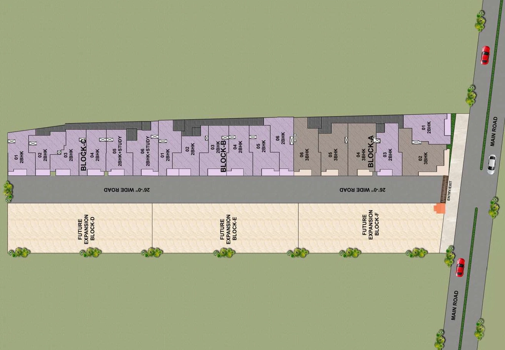 Master Plan of Rudransh Urban Vista in Sector 10, Greater Noida - Image 411066