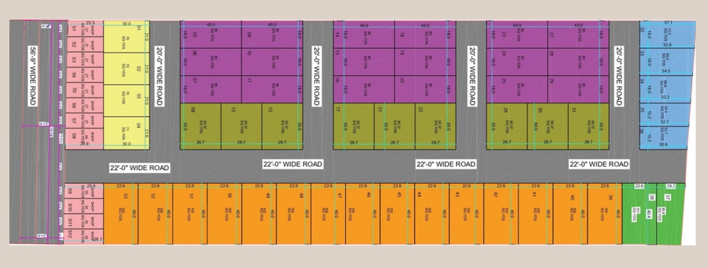 Master Plan of Samriddhi Villas in Sector 12, Greater Noida - Image 411076