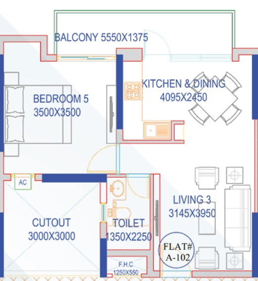 1 BHK Flat in Patliputra Signature Park in Chi 5, Greater Noida - Image 921627