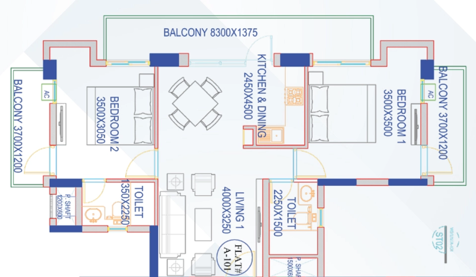 2 BHK Flat in Patliputra Signature Park in Chi 5, Greater Noida - Image 921629