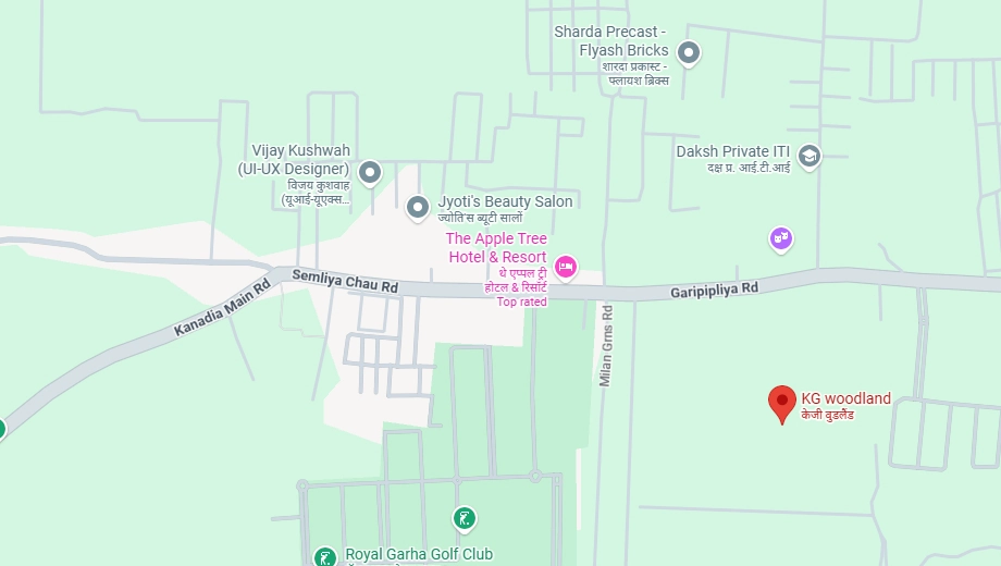 Location of Gurukripa KG Woodland in Kanadiya, Indore - Image 411284